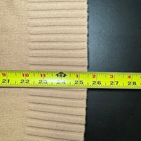 Tory Burch Collared Button Down Sweater Top Pullover Wool Cashmere Size Large - Picture 11 of 11